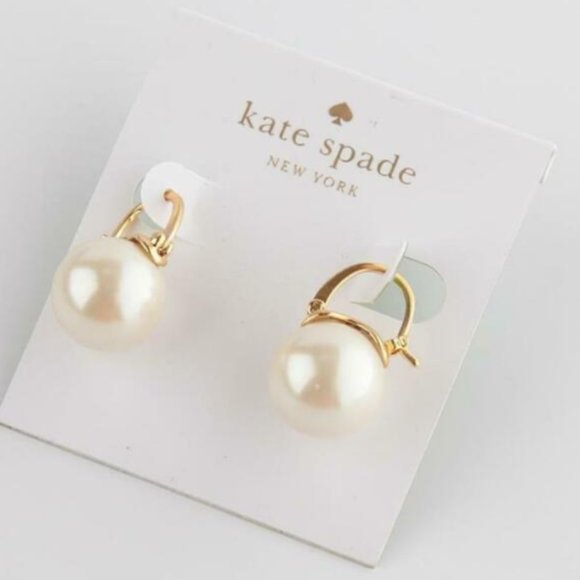 Kate Spade New York pearl pendant earrings - Picture 2 of 3